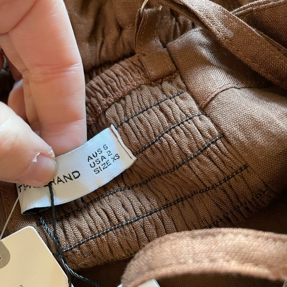 Faithful the Brand Trisha Playsuit in Cinnamon - Picture 5 of 7